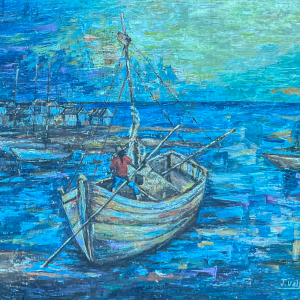 Le Pecheur- 20" x 24"