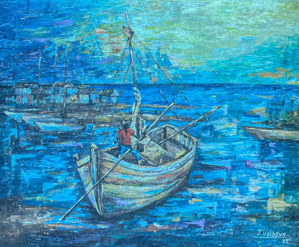 Le Pecheur- 20" x 24"