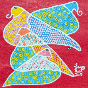 Levoy | Oiseaux 12"x12"
