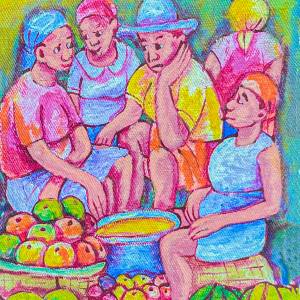 Mache de Fruit 10" x 13"