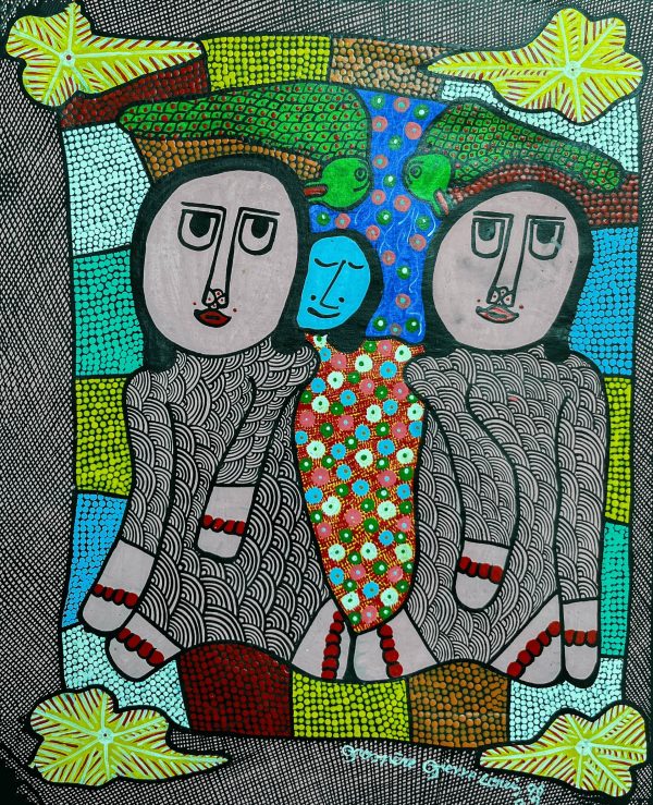 Orphelin de Grospère Louis est une œuvre poignante qui exprime la solitude et la vulnérabilité d’un enfant sans famille. À travers des tons doux et un regard mélancolique, l’artiste évoque la résilience face à l’adversité, capturant l’émotion brute d’un destin marqué par l’absence et l’espoir.