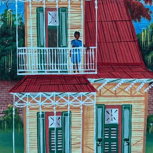 Le Jardin de Luckner Innocent est une œuvre empreinte de poésie et de délicatesse. À travers des couleurs douces et des détails minutieux, l’artiste crée un espace enchanteur où la nature foisonne dans une harmonie apaisante. Son style raffiné et symbolique invite à une contemplation sereine, évoquant un monde à la fois onirique et intime.