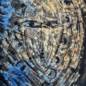 Astèque de Tiga s'inscrit dans son exploration artistique mêlant abstraction et spiritualité. À travers des formes stylisées et une palette riche en contrastes, l’artiste évoque une connexion entre les civilisations anciennes et une expression contemporaine. Son œuvre, imprégnée de mystère et de symbolisme, invite à une réflexion sur l’héritage culturel et l’imaginaire universel.