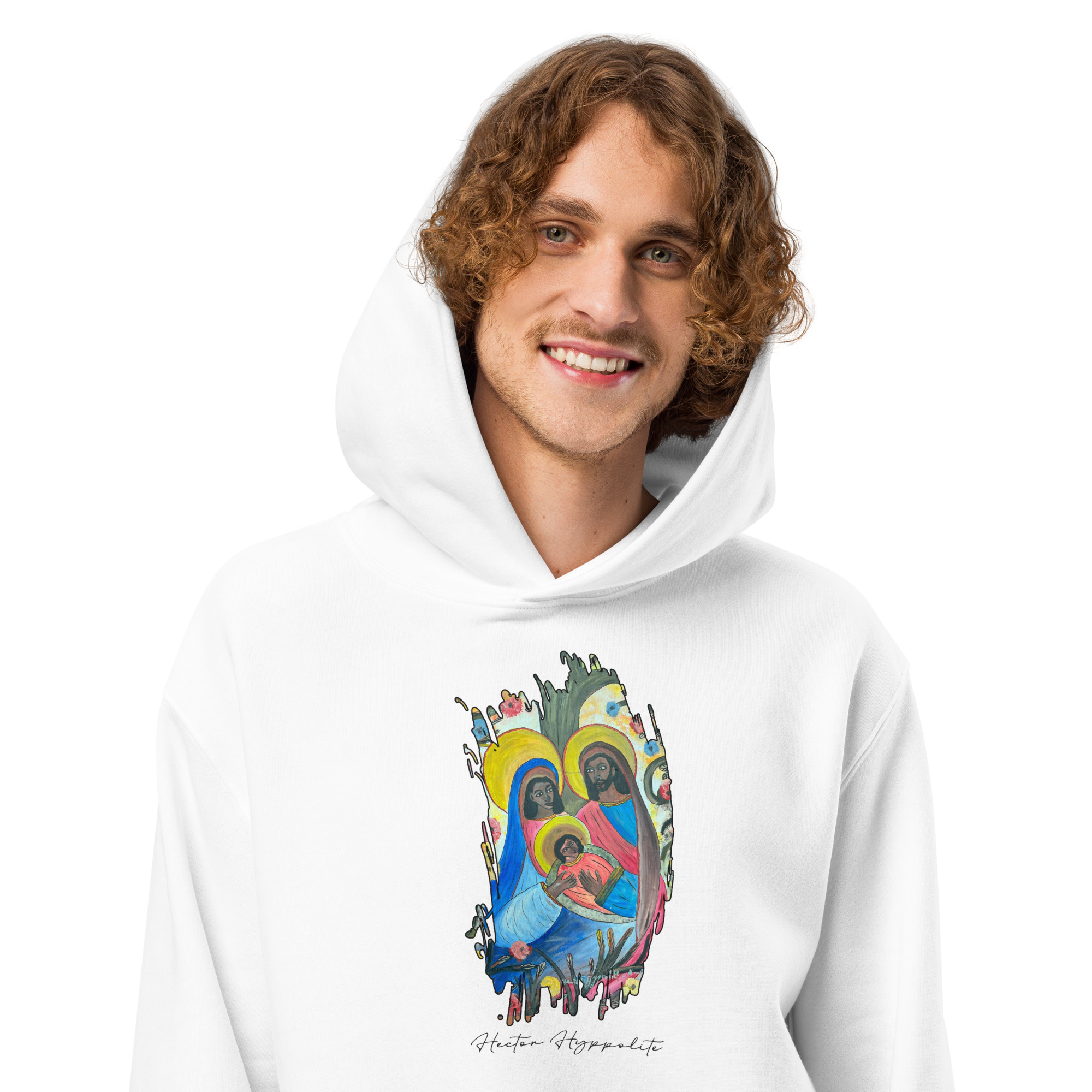 Oversized heavyweight hoodie Collection Hector Hyppolite - Image 2