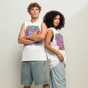 Premium basketball jersey Mendes