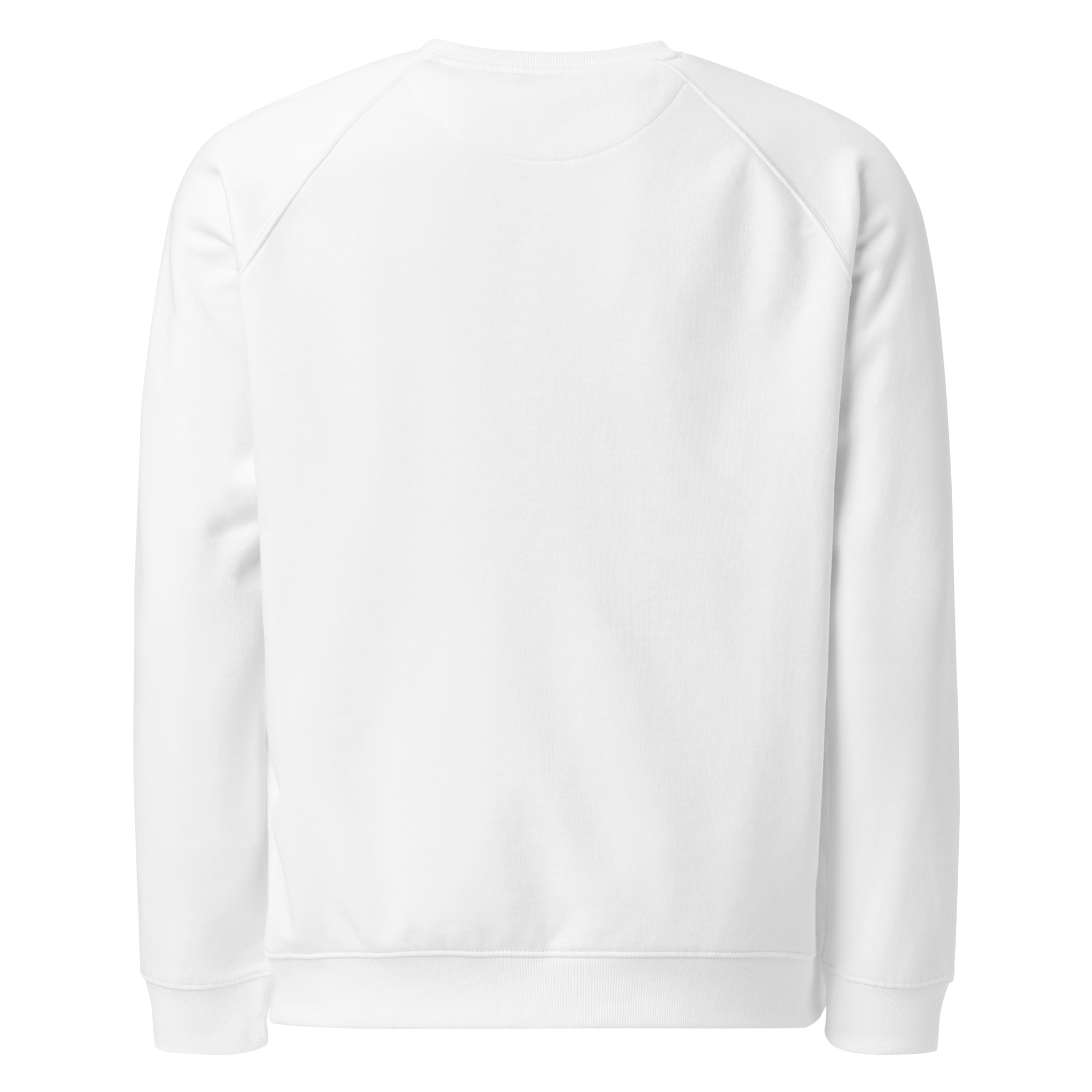 Unisex organic raglan sweatshirt Mendes - Image 3
