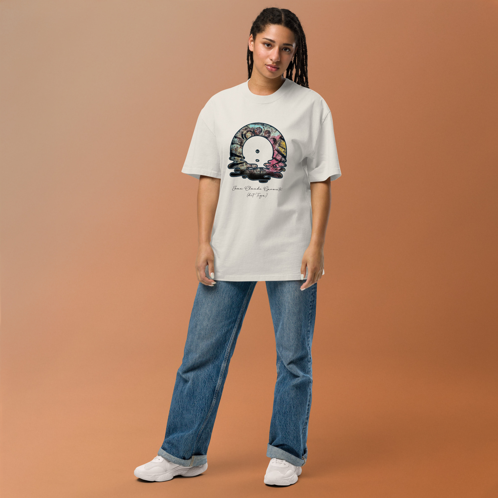 10 EXCEPTIONAL Tiga Oversized Graphic Tee | Unisex Streetwear | Organic Cotton - Image 3