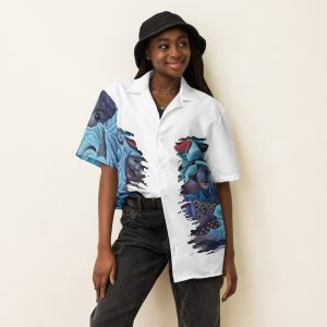 108 Unisex Button Shirt Laurenceau authentic Art Apparel