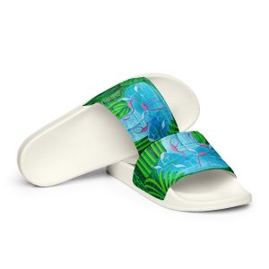 84 Men’s slides HR BRESIL magnificent Luxury Nature Art Footwear