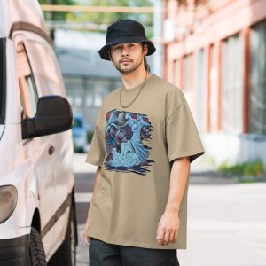 118 Legendary Masterpiece Oversized Faded T-Shirt Laurenceau