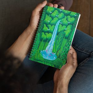 87 Exquisite Spiral Notebook HR BRESIL: Elite Botanical Sanctuary Art