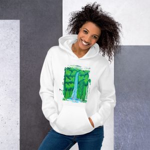 78 Unisex Hoodie HR BRESIL: Magnificent Luxury Nature Art Hoodie